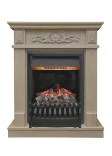 Каминокомплект RealFlame Adelaida WT с очагом Oregan 3D