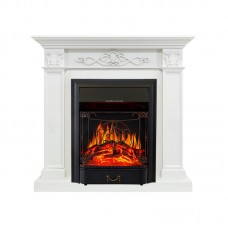 Каминокомплект Royal Flame Verona - Белый дуб с очагом Majestic FX Black