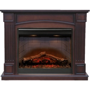 Каминокомплект Dimplex Boston - Махагон коричневый антик с очагом Symphony 26'' DF2608-INT