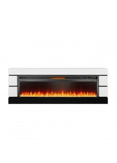 Каминокомплект Royal Flame Modern - Белый с черным с очагом Vision 60 LED