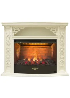 Каминокомплект RealFlame Izabella 33 WT с очагом FireStar 33 3D