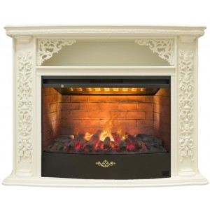 Каминокомплект RealFlame Izabella 33 WT с очагом FireStar 33 3D