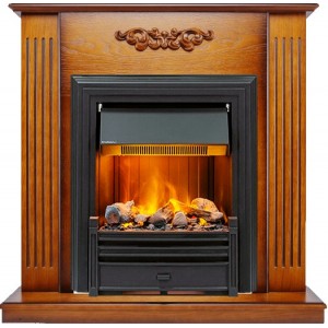 Каминокомплект Dimplex Lumsden - Дуб антик с очагом Brookline Black