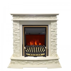 Каминокомплект Royal Flame Luzern - Слоновая кость с очагом Aspen Gold