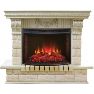 Каминокомплект RealFlame Gracia 25,5 WT с очагом Evrika 25,5