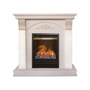 Каминокомплект RealFlame Corfino WT с очагом Olympic 3D
