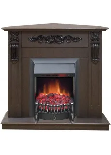 Каминокомплект RealFlame Dominica Corner (угловой) DN c очагом Fobos S Lux Black