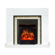 Каминокомплект Royal Flame Montana - Белый с очагом Majestic FX Black