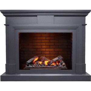 Каминокомплект Dimplex Coventry - Серый графит / Кирпич с очагом Cassette 600 NH