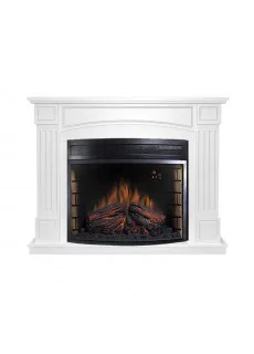 Каминокомплект Royal Flame Boston - Белый с очагом Dioramic 28 LED FX