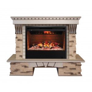 Каминокомплект RealFlame Sorento WT с очагом Helios 26 3D