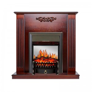 Каминокомплект Royal Flame Lumsden - Махагон коричневый антик с очагом Fobos FX M Black