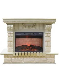 Каминокомплект RealFlame Gracia 24 WT с очагом Irvine 24