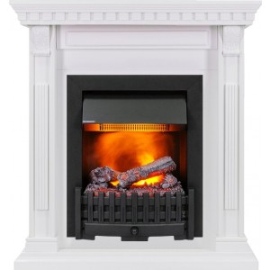 Каминокомплект Dimplex Orlean - Белый дуб с очагом Danville Black FB2