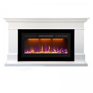 Каминокомплект Royal Flame California 36/40 - Белый с очагом Crystal 36 RF