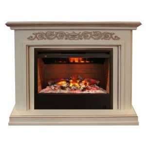 Каминокомплект Realflame Leticia 26 WT с очагом 3D Helios 26