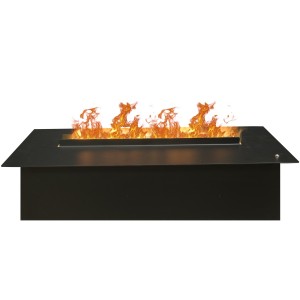 Очаг RealFlame Cassette 630M 3D (муляж дров + черная панель)