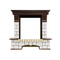 Портал Dimplex Pierre Luxe - Темный дуб / Белый (Высота 1020мм) Портал Dimplex Pierre Luxe - Темный дуб / Белый (Высота 1020мм)