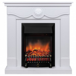 Каминокомплект RealFlame Aurora WT с очагом Fobos Lux BL S