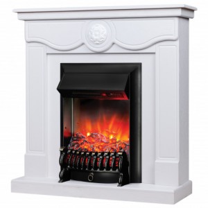 Каминокомплект RealFlame Aurora WT с очагом Fobos Lux BL S