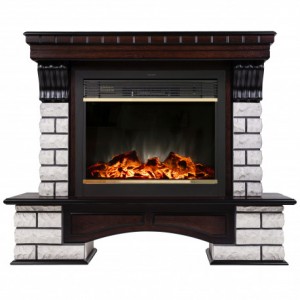 Каминокомплект RealFlame Country Rock 26 AO с очагом Moonblaze Lux Br S