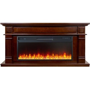 Каминокомплект Royal Flame Atlanta - Темный дуб (Ширина 1500 мм) с очагом Vision 42 LED