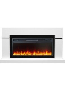 Каминокомплект Royal Flame Lindos - Белый (Ширина 1470мм) с очагом Vision 42 LED