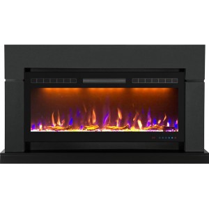 Каминокомплект Royal Flame Lindos - Graphite Grey (Ширина 1470мм) с очагом Crystal 40 RF