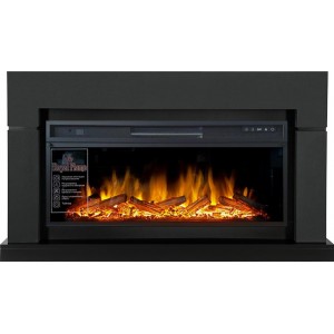 Каминокомплект Royal Flame Lindos - Graphite Grey (Ширина 1470мм) с очагом Vision 42 LOG LED