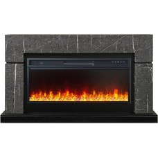 Каминокомплект Royal Flame Lindos 42 SFT - Серый мрамор (Ширина 1470мм) с очагом Vision 42 LED