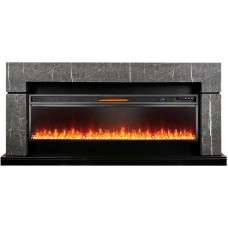 Каминокомплект Royal Flame Lindos 60 SFT - Серый мрамор с очагом Vision 60 LED