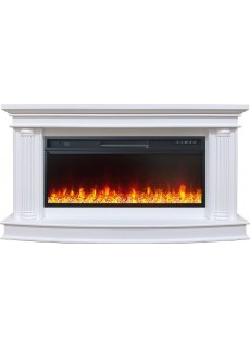 Каминокомплект Royal Flame Rome - Белый с очагом Vision 42 LED