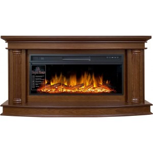 Каминокомплект Royal Flame Rome - Каштан с очагом Vision 42 LOG LED