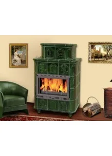 Изразцовая печь-камин TermoVision Insbruck II (с топкой Fabrilor Deco 660)