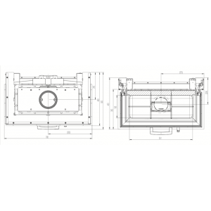 Каминная топка Austroflamm 75х35x45 S3 2.0