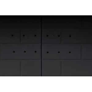 Каминная топка ЭкоКамин Дельта 1000 KB три стекла черный шамот (TDN1000KB)