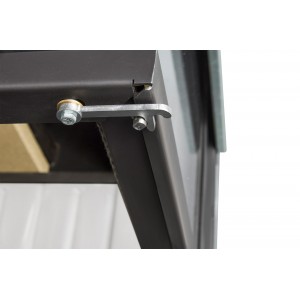 Каминная топка ЭкоКамин Дельта 1000 PV три стекла подовое горение принтинг, вертикальная ламель (TDN1000PV)