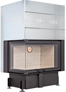 Каминная топка ЭкоКамин Дельта 800 LP два стекла левая принтинг подовое горение (TDN800LP) Каминная топка ЭкоКамин Дельта 800 LP два стекла левая принтинг подовое горение (TDN800LP)