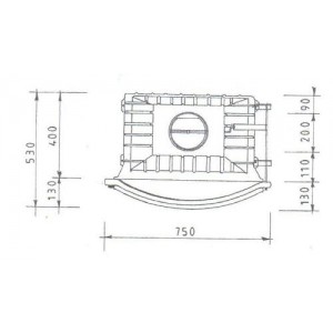 Каминная топка Fabrilor Deco 755 BR