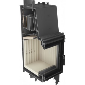 Каминная топка Kratki Aquario A 14 PW W DG