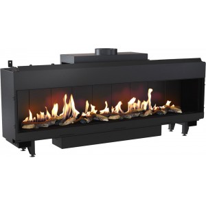 Газовая топка Kratki Leo 200 G31 37MBAR (баллонный газ)