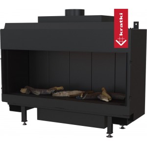 Газовая топка Kratki Leo 100 G31 37MBAR (баллонный газ)