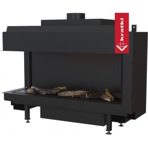 Газовая топка Kratki Leo L 100 G20 (магистральный газ)