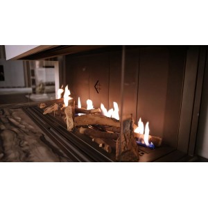 Газовая топка Kratki Leo LP 100 G20 (магистральный газ)