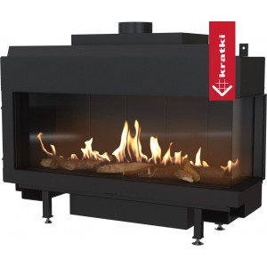 Газовая топка Kratki Leo P 100 G20 (магистральный газ)