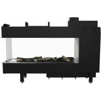 Газовая топка Kratki Leo LP 100 Tunel G20 (магистральный газ)
