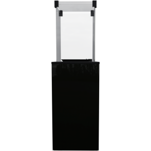 Газовый нагреватель Kratki PATIO M G31 37MBAR CZ - черное стекло, с ручным управлением