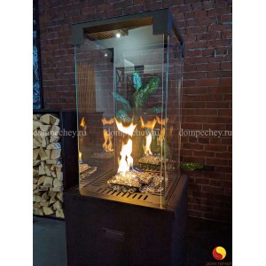 Монтаж газовых каминов
