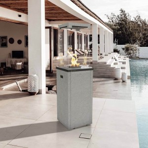 Газовый нагреватель Kratki Patio Light - сталь, РУ