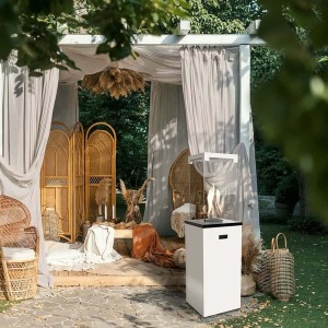 Газовый нагреватель Kratki Patio Light - сталь, РУ